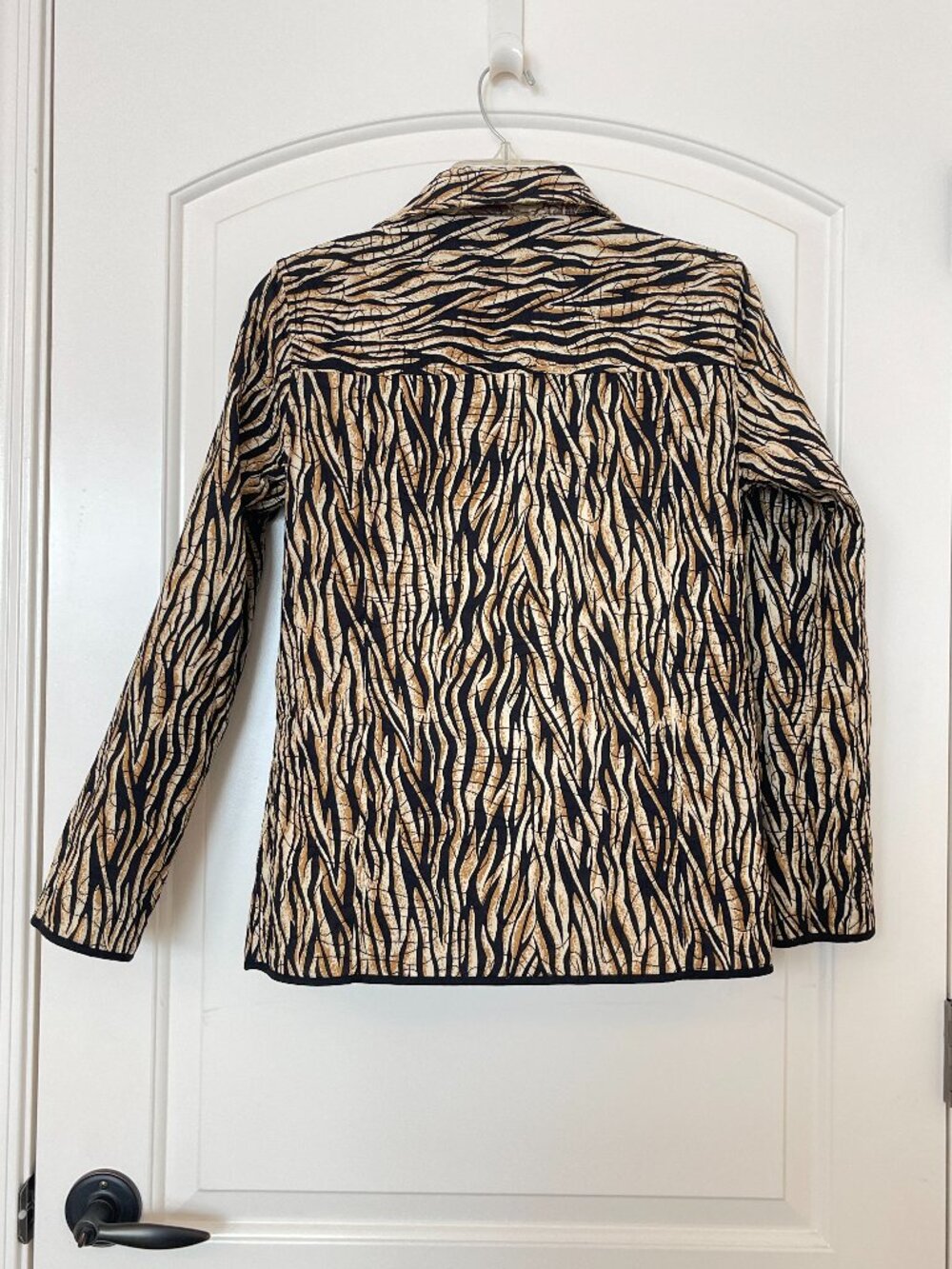 Chico's Reversible Jacket Blazer Small 0 Two Jackets In One - Picture 6 of 6